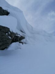 Cornice da superare al termine della via