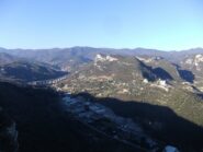 Panorama  dalla cima delle Rocche dell' Orera