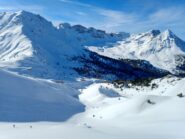 dal Colle verso il rifugio Napoleon