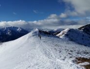 Colle Arpiola verso la cima 