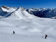 Sotto di noi la conca e Rocher du Loup 