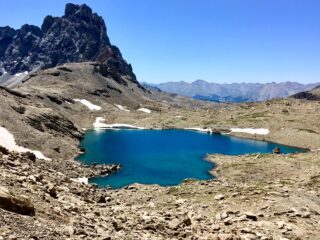 Brec de Chambeyron e Lac des Neuf Couleurs