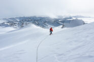 discesa verso il pian di neve