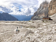 Arrivo al Rifugio Alimonta