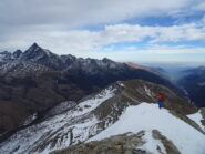 Cresta finale e panorama