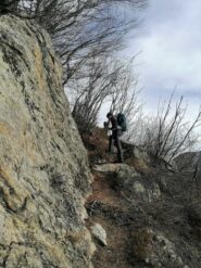 l'ultimo tratto alla cima