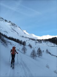 L'ingresso nel vallone di Arsy