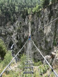 Lo spettacolare nuovo ponte sospeso che riporta direttamente alla partenza