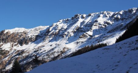 Il versante Nord del Sasna