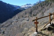 In vista di Visey, dopo 1000 m di dislivello