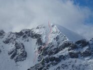 In rosso la classica, in giallo la variante diretta