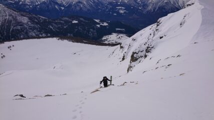 Il tratto a piedi