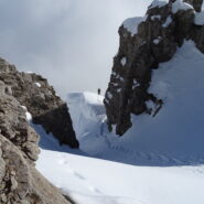 Salto del Gatto splendidamente innevato.  