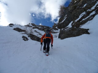 Verso il tratto ripido mediano