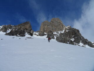 Nella conoide sopra il Col des Acles