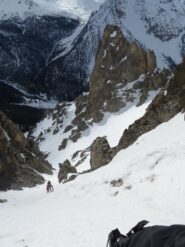 Entrando nel couloir superiore