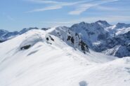 Sulla crestina verso il Mont Ros.