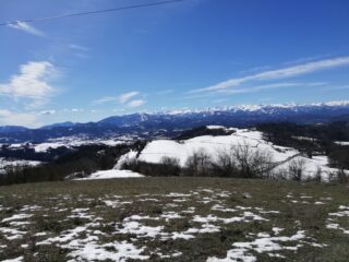 Vista dalla dorsale