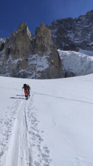 salita al col du Chardonnet 