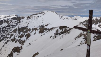 Vista dal Bric Conoia verso il Mongioie