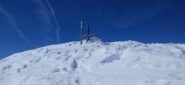 Pizzo d'Ormea con la croce quasi coperta 