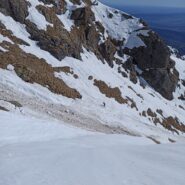 Slavina sotto il rifugio