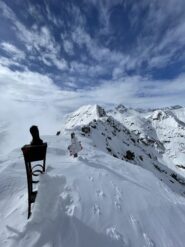 Sempre bello il panorama dalla vetta