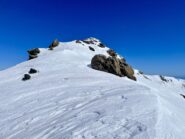 La cima dal lato di Pian del Re 