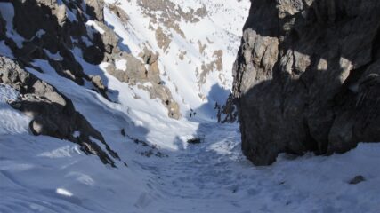 Canale nord dal colletto