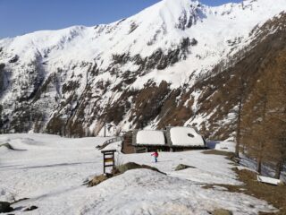 A Ciavannassa inizia la neve