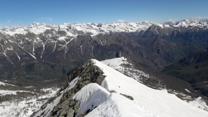 lato nord di discesa..