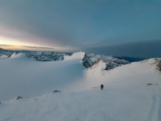 Alba sul Pian di Neve