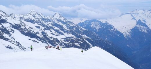 Arrivo al biv, Kima, quasi sepolto