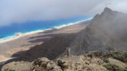 Panorama menomato dalla cima con un breve squarcio con cui ho fatto questa  foto.