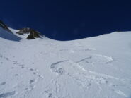 Ancora bella neve nella conoide