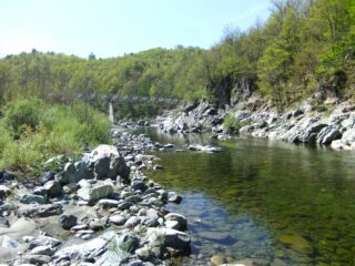 Orba e passerella di ferro