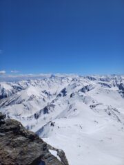 Panorami innevati dalla cima