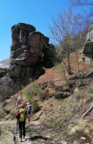 uno delle caratteristiche conformazioni rocciose