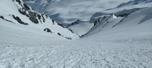 Canale nord est parte iniziale ampia a e a 45°