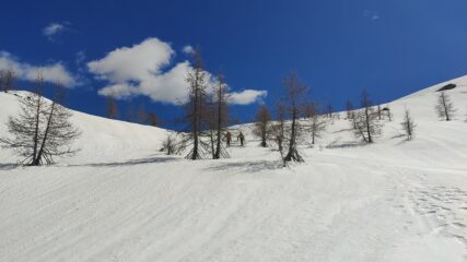 Quasi al colle del lago Bianco