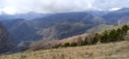 Percorso di discesa dalla cima verso San Bernardo 