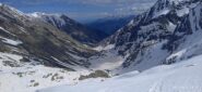 Vallone della Meris con il Lago Sottano di Sella 