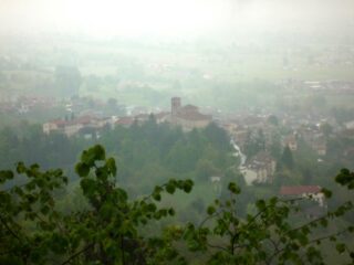 Villavecchia nella nebbia