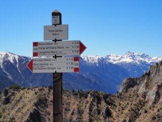 Palina alla cima Gardiola