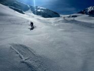 Discesa nel vallone del Gran Chiot