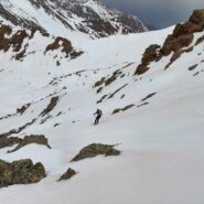 Ancora bella neve verso il mammellone del Jouglard