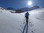 Arrivo al rifugio Chabod