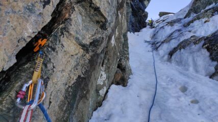 Goulotte d'attacco (foto Gaël)