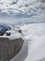 Cima e tanta neve