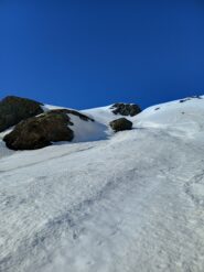 Verso l'ingresso del canalone